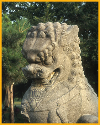 Stone Lion - Beiling Park