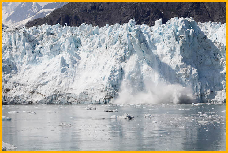 Margerie Glacier Calving