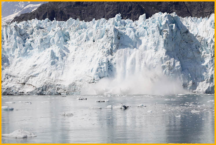 Margerie Glacier Calving