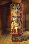 Lodge Corner Totem Pole