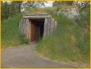 Semi-subterranean Lodge Entrance
