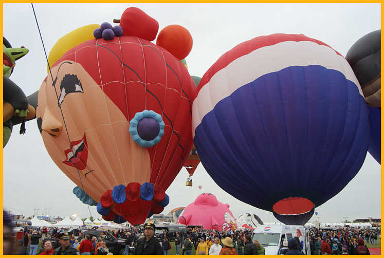 Chick-I-Boom Being Inflated