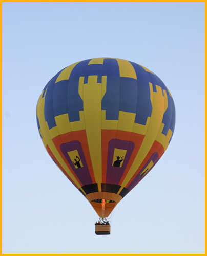 Castle Dawn in Flight