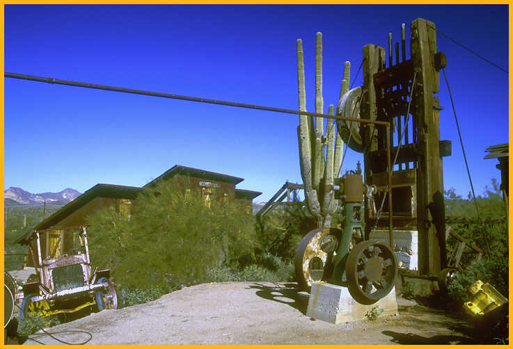 Abandoned  Mining Equipment