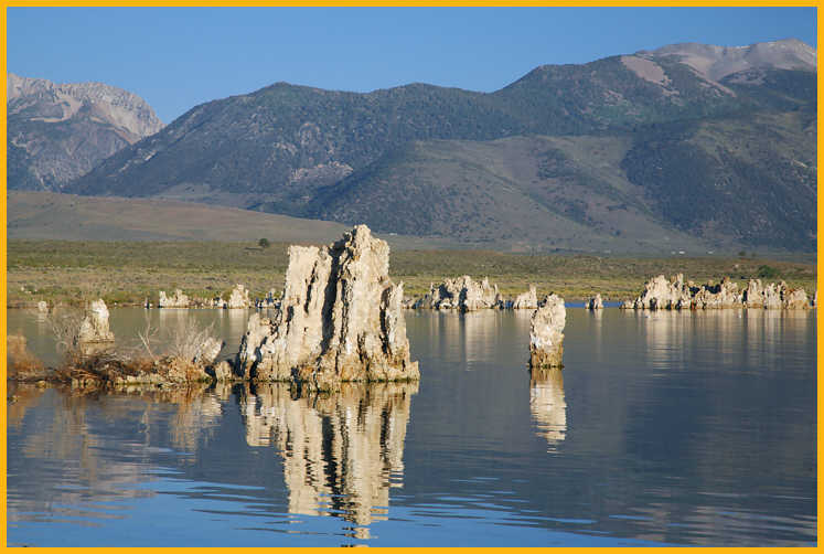 Tufa in Mono Lake