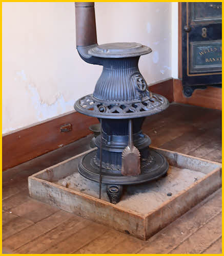 Stove in Wells Fargo Office