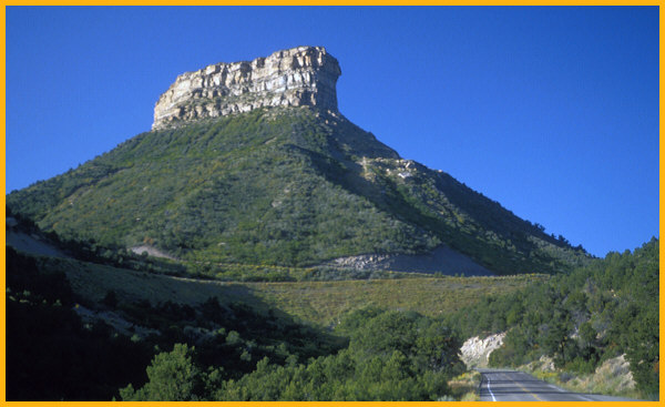 Butte at Entrance