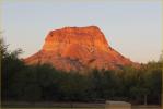 Desert Mountain at Sunset
