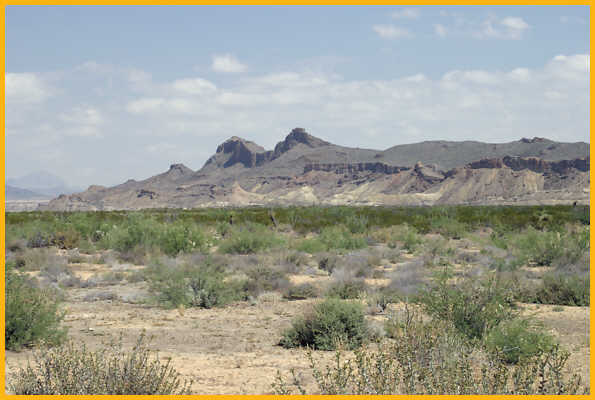Mountains along Old Maverick Rd
