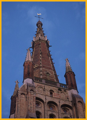 All Brick Steeple