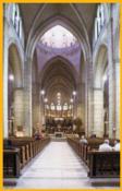 Interior of St. Bavo Basillica