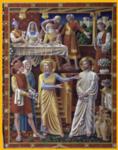 Painting in St. Bavo Basillica