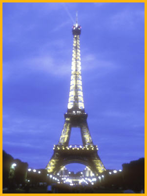 Eiffel Tower at Night