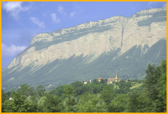 First View of the Alps