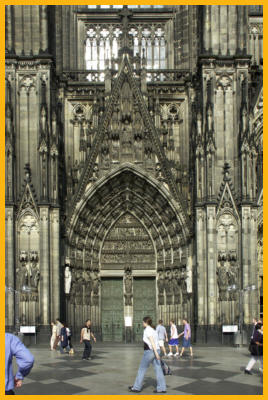Front Doorway of Koln Dom