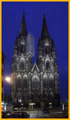 Koln Dom at Night