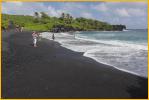 Honokalain Black Sand Beach