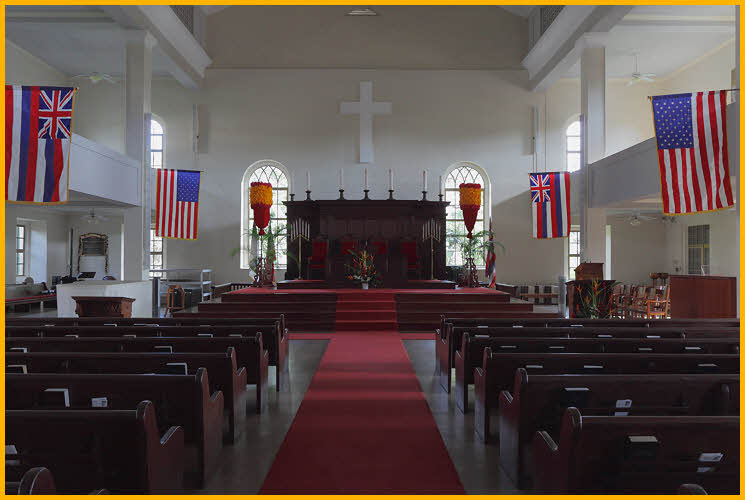Kawaiahao Church Interior