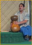 Playing Traditional Drums