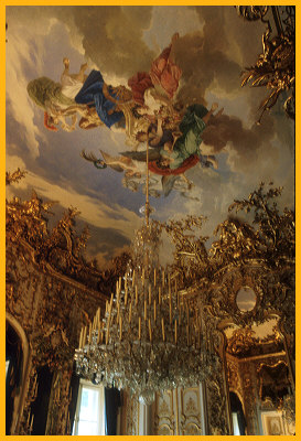 Linderhof Chandelier and Ceiling