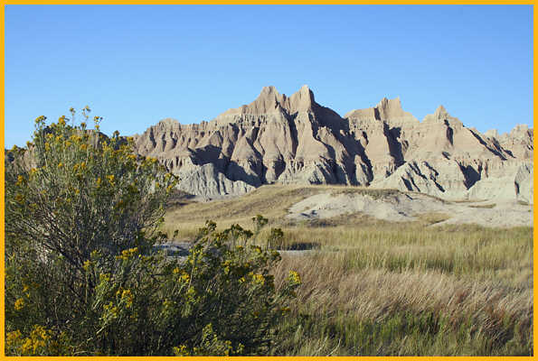 Badlands from Cedar Pass CG