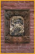 Carving on Building