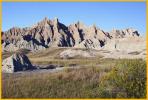 Badlands from Cedar Pass CG