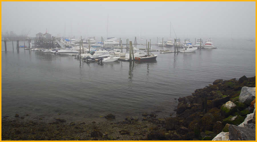 Boats and Fog