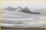 Rocks, Fog and Waves