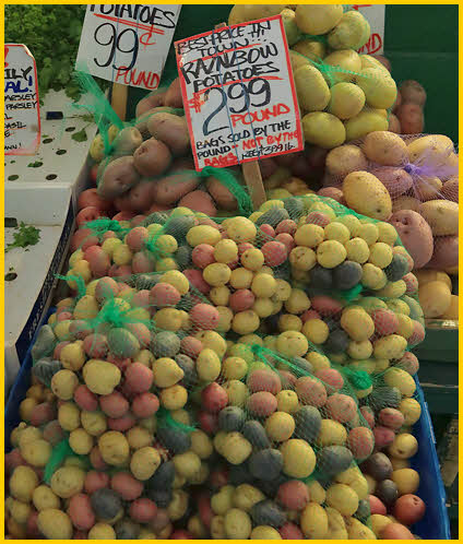 Rainbow Potatoes