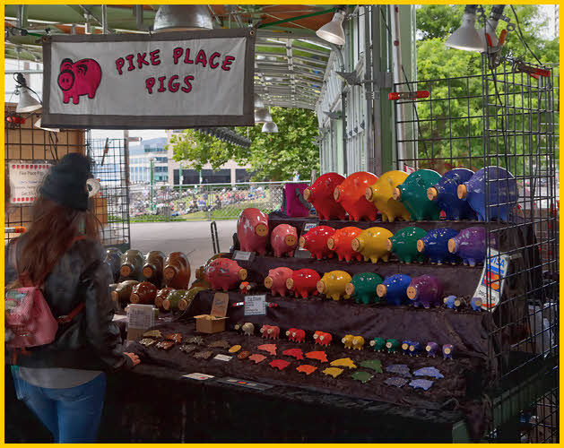 Pike Place Pigs