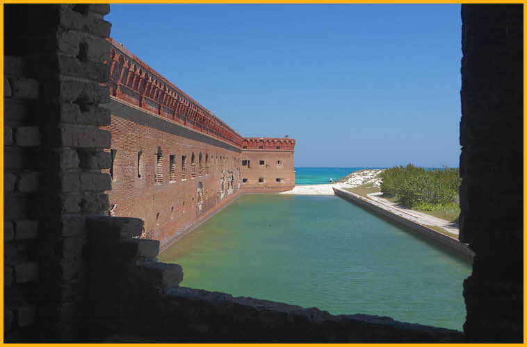 Fort Jefferson Moat