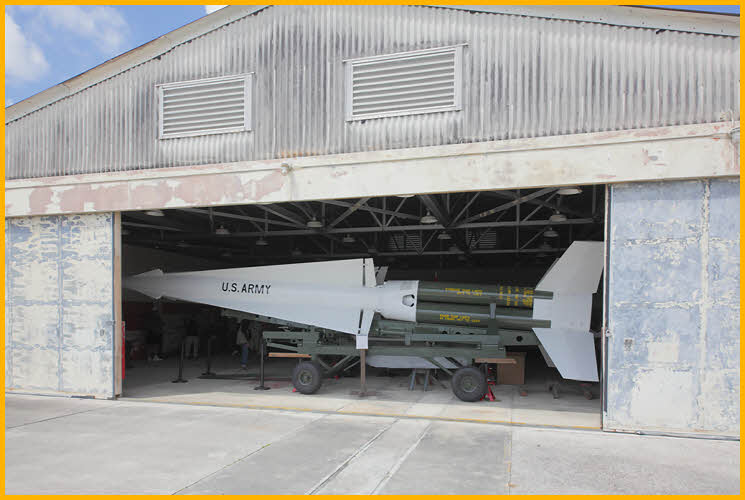 Nike Missile in Missile Barn