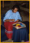 Woman Making Jewelery