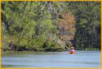 Kayak on River
