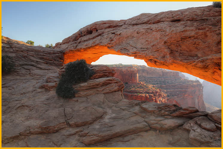Sunrise at Mesa Arch