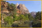 Virgin River and Mountains
