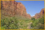 Virgin River and Mountains