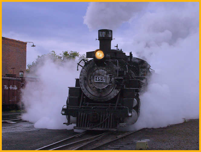Cumbres and Toltec Engine 484