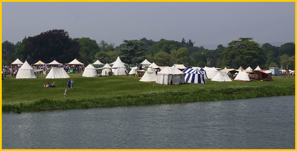 Medieval Joust Encampment