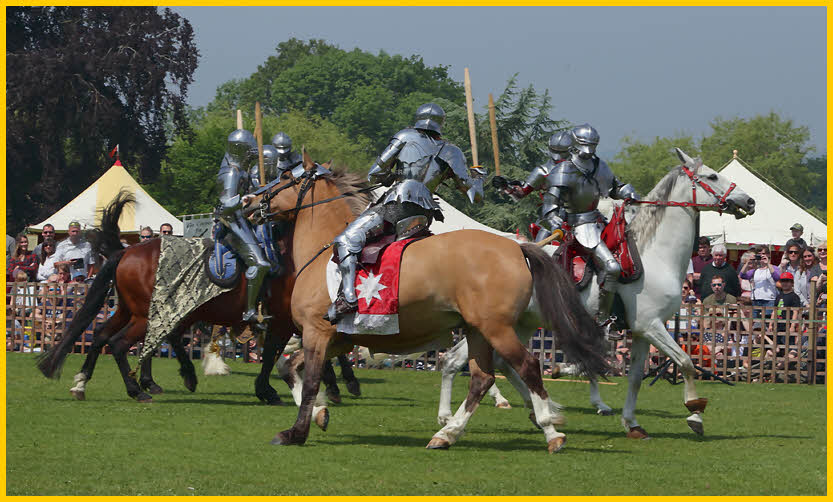 Sword Fighting on Horseback