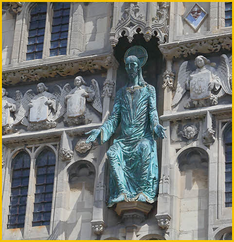 New Christ Statue