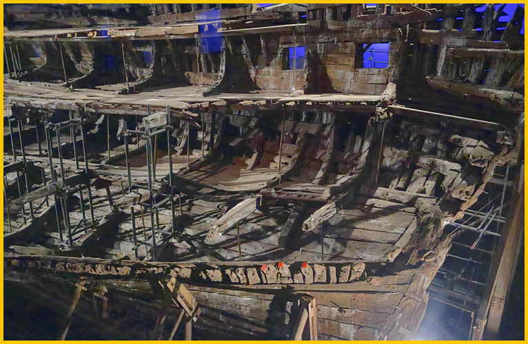 HMS Mary Rose Closeup