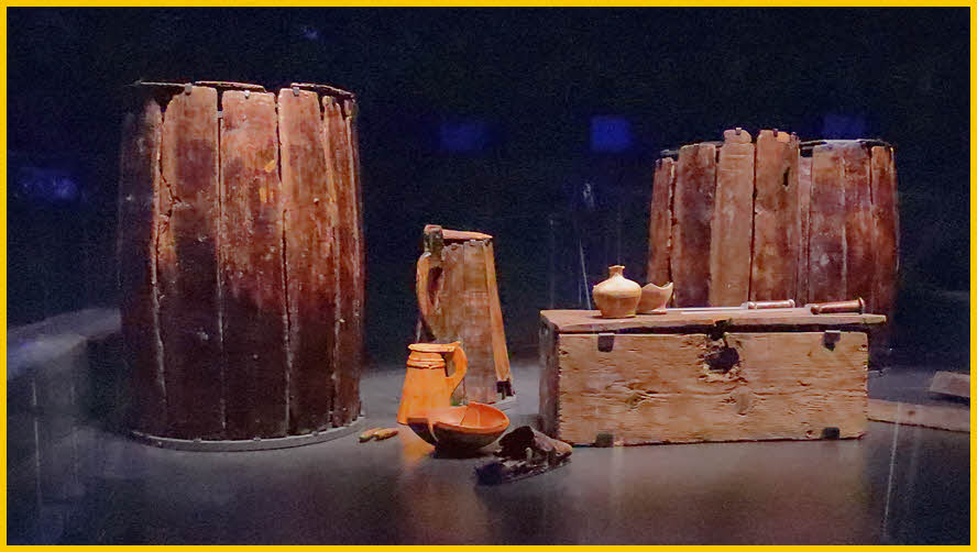 Wooden Kegs and Mugs