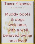 Three Crowns Inn Sign