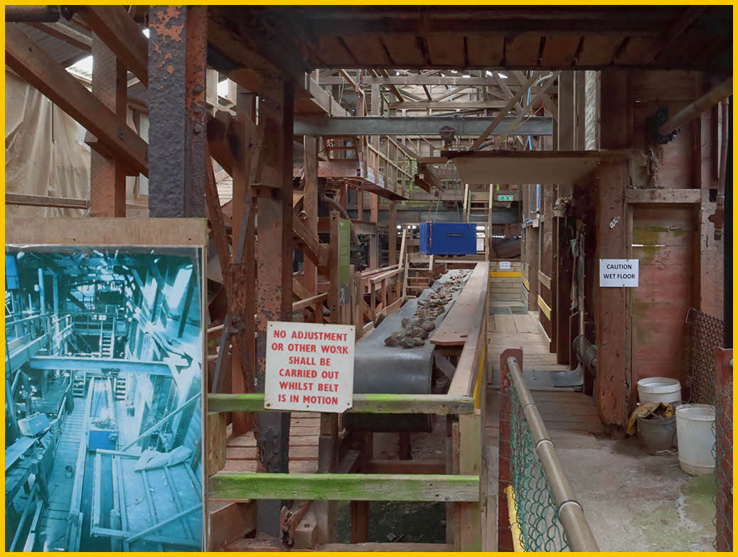 Ore Entering Processing Plant