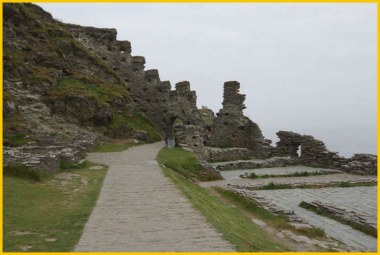 Tintagel Castle Ruins