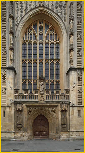 Bath Abbey Entrance