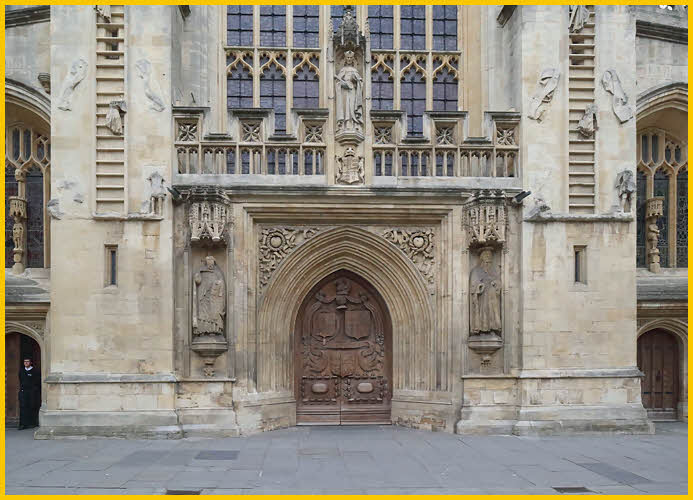 Bath Abbey Entrance