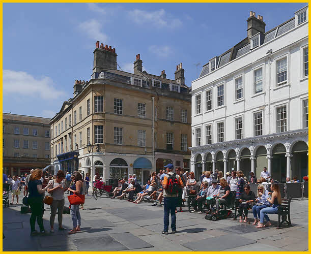 Square in Front of the Roman Baths